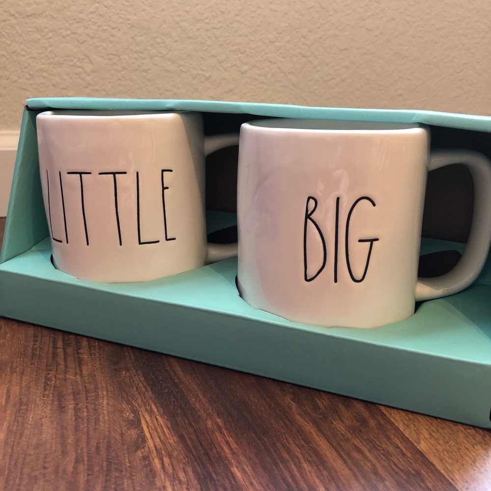 RAE DUNN - BIG & LITTLE MUGS